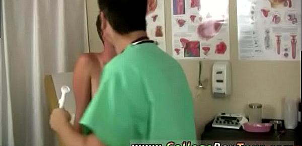  Male doctor making my cock cum gay xxx After getting his guts